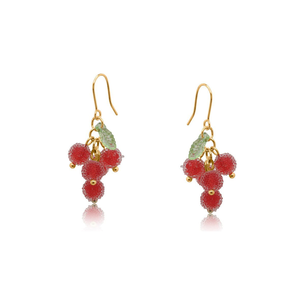 Loza Frosted Grapes Earrings