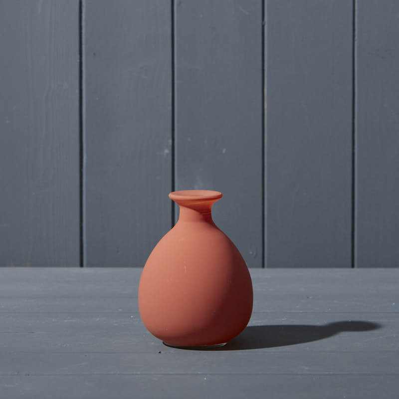Mini Matt Glass Bud Vase - Various Colours