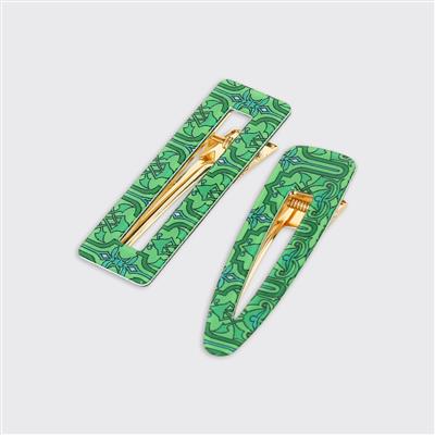 Clarice Set of 2 Hairclips - Various Colours