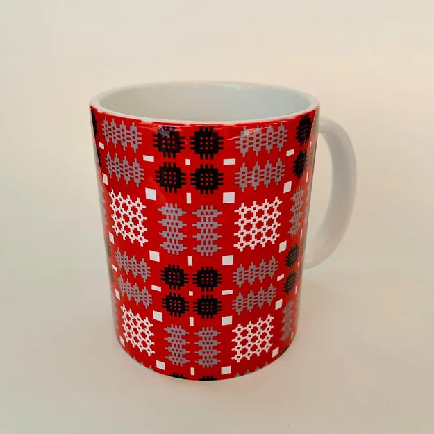 Welsh Tapestry Blanket Print Mug - Various