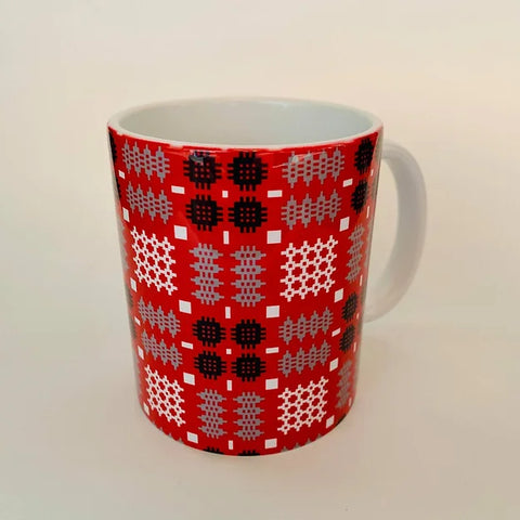 Welsh Tapestry Blanket Print Mug - Various