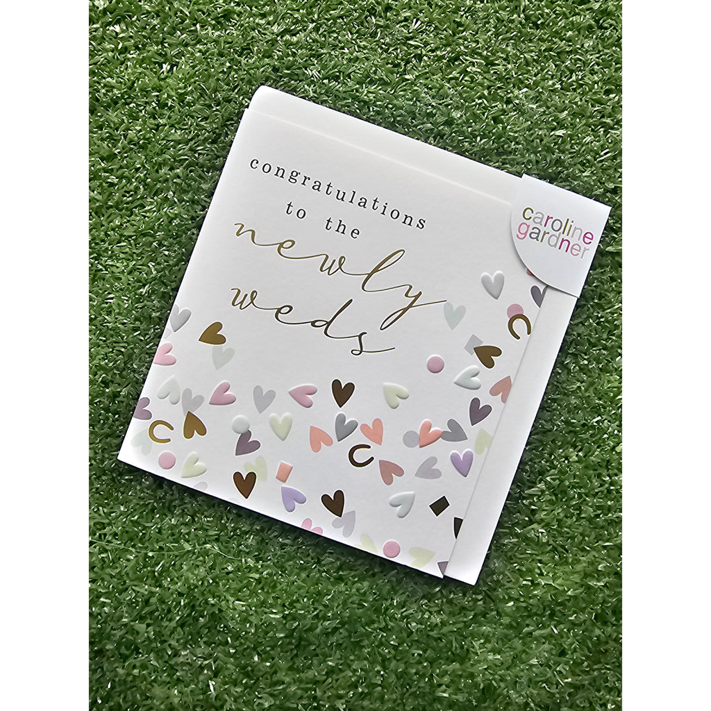 Congratulations To The Newlyweds Card