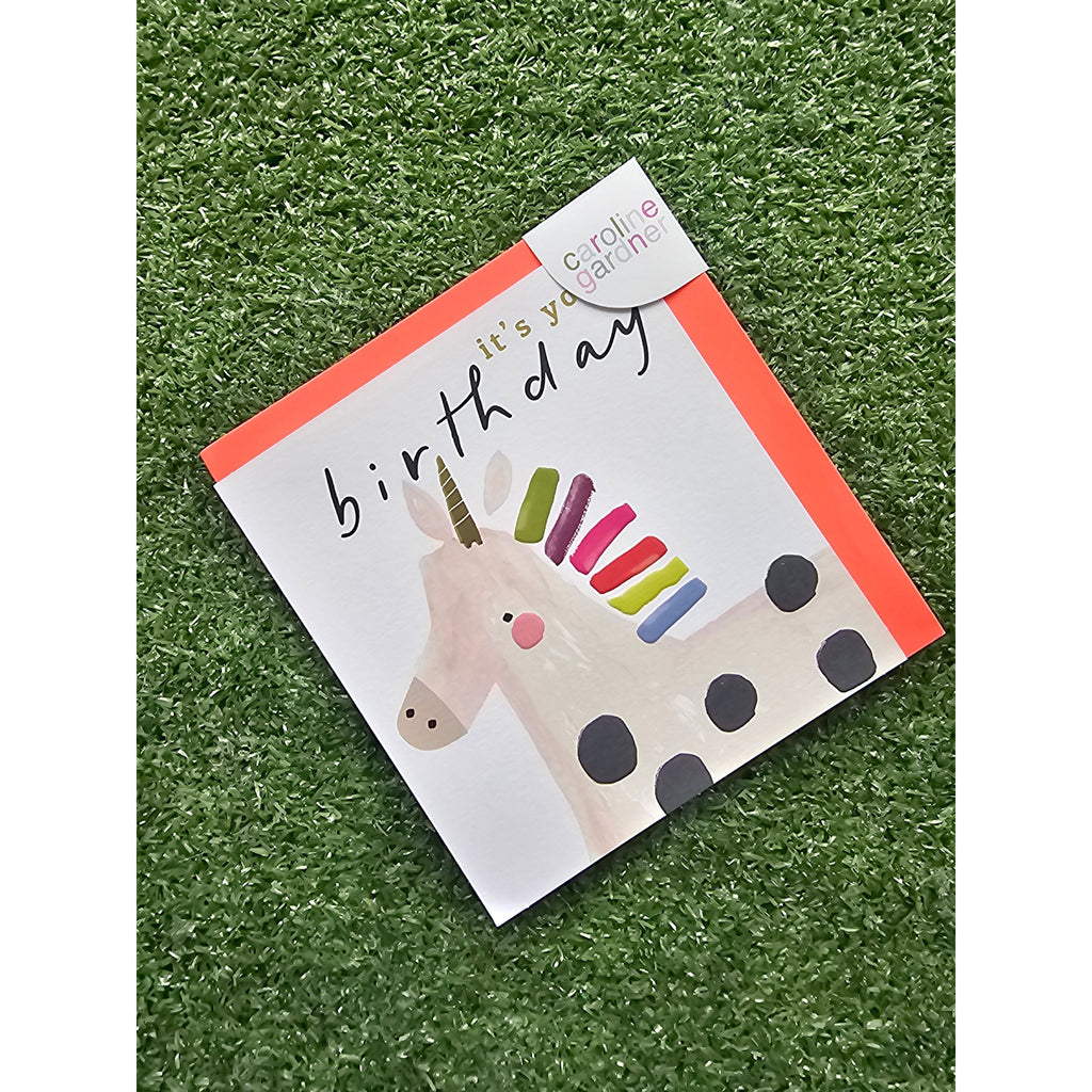 It's Your Birthday Unicorn Card