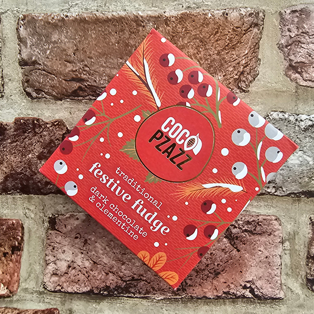 Festive Fudge - Dark Chocolate & Clementine