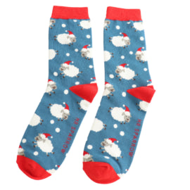 Santa Sheep Men's Socks - Various Colours