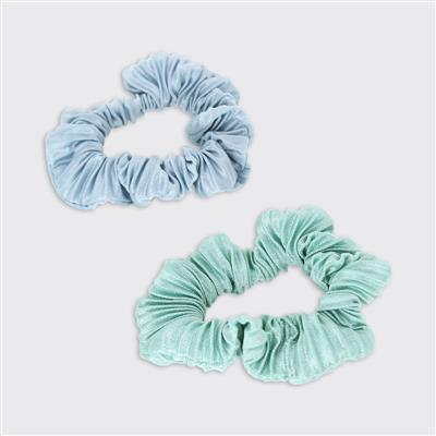 Serenity Set of 2 Scrunchies - Various Colours