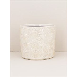Cosmos Stoneware Medium Plant Pot - Various