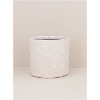 Cosmos Stoneware Small Plant Pot - Various