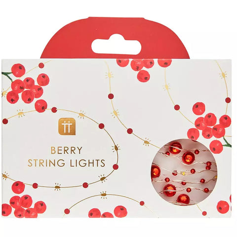 Red Bead String Lights