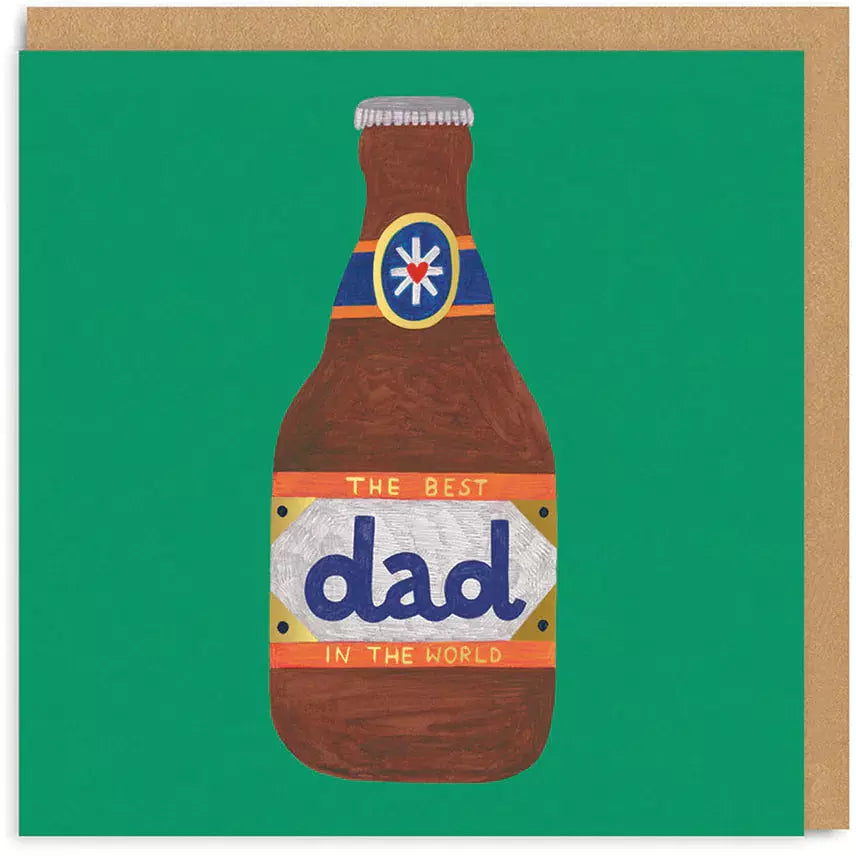 Dad Beer Bottle