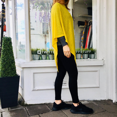 Lightweight Fine Knit Poncho - Various Colours