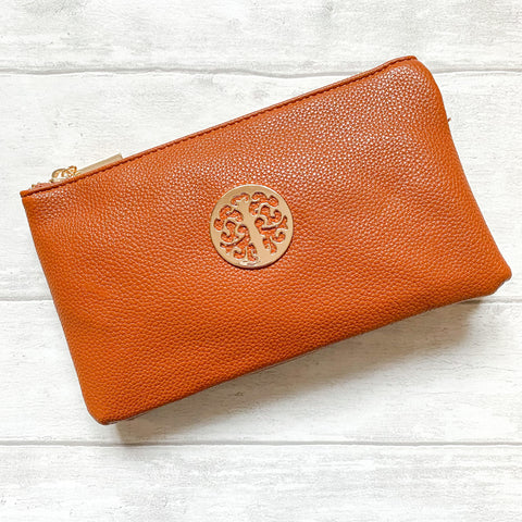 Crossbody Bag with Badge - Various Colours