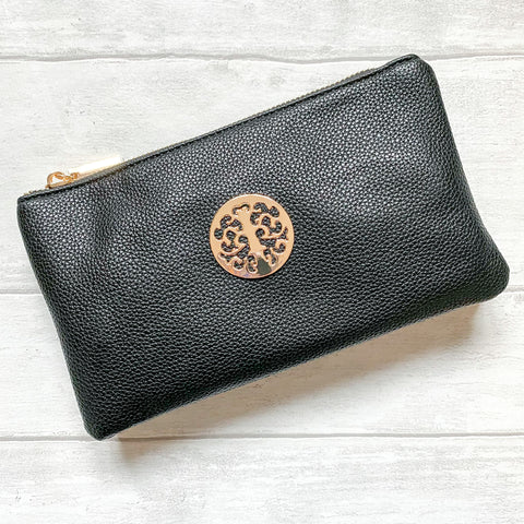 Crossbody Bag with Badge - Various Colours