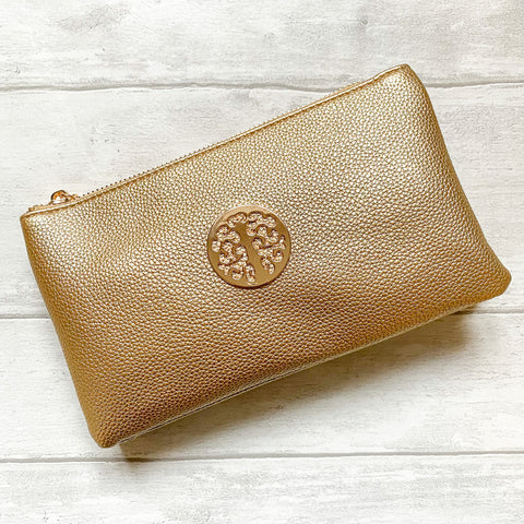 Crossbody Bag with Badge - Various Colours