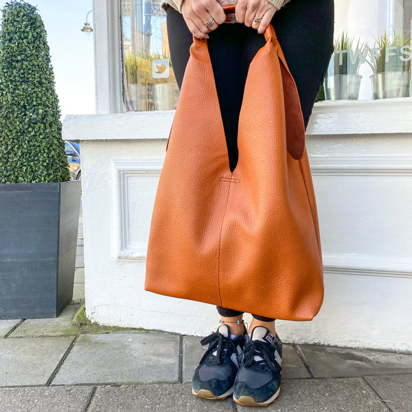 Slouchy clearance tote bag