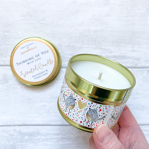 Sentiment Tin Candles