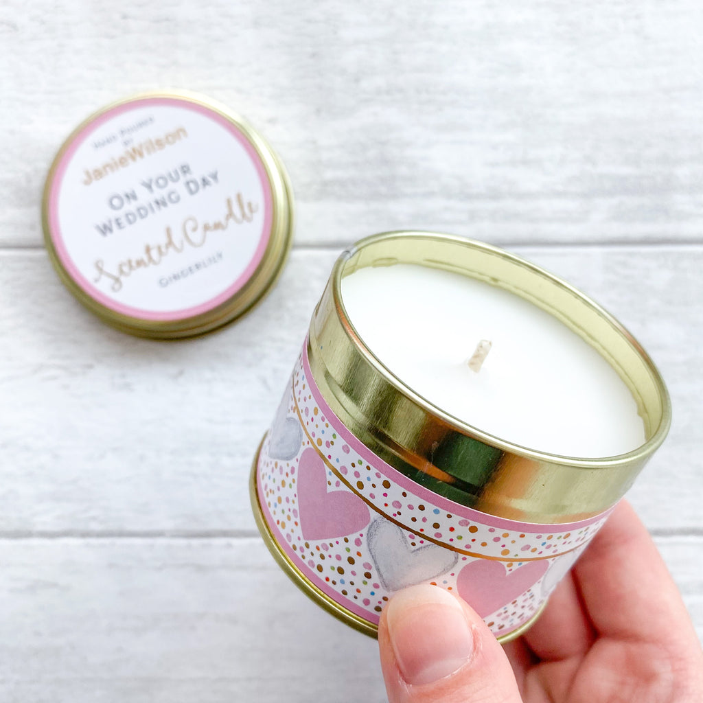 Sentiment Tin Candles