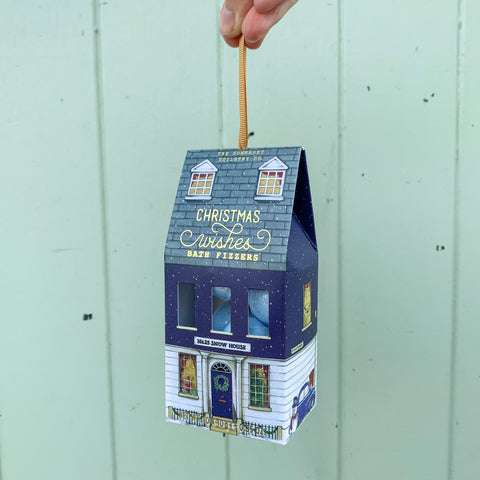 Christmas Bath Fizzers House - Various Scents