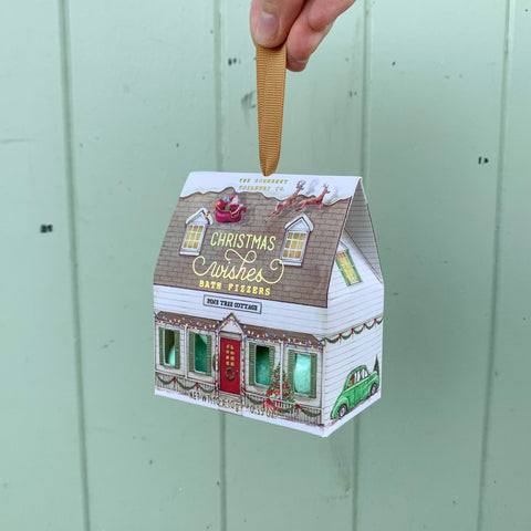 Christmas Bath Fizzers House - Various Scents