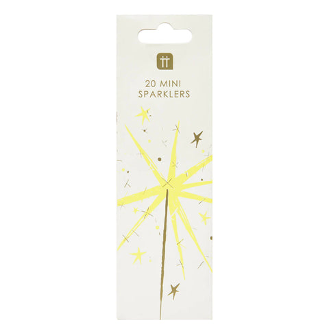 Luxe Mini Sparklers - Various Colours