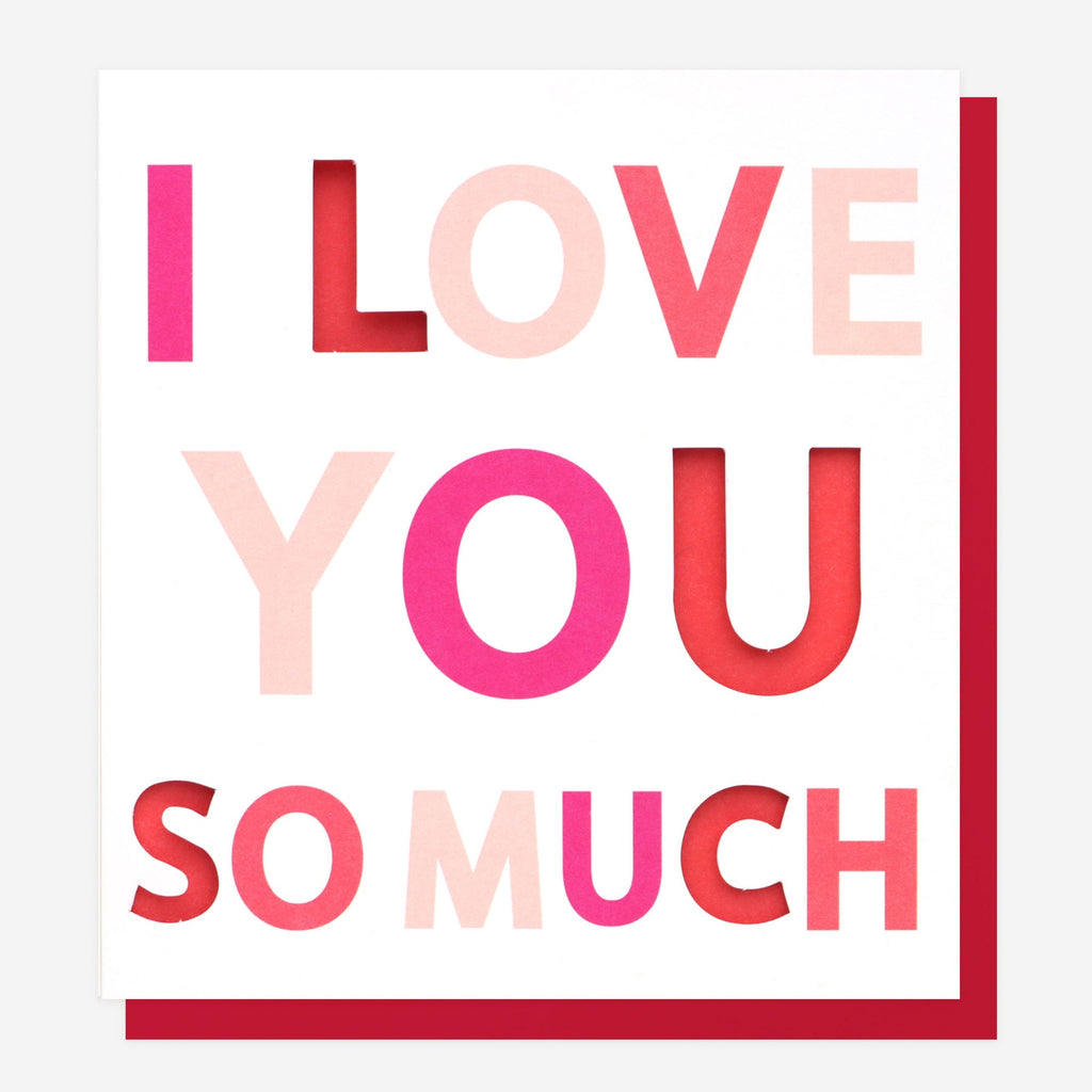 I Love You So Much Card