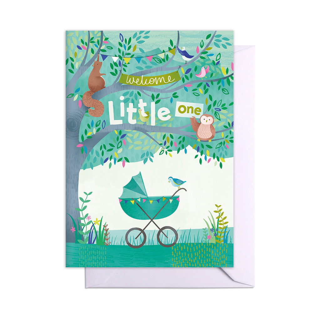 Welcome Little One Cardlet