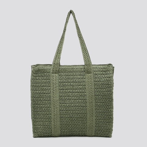 Straw Tote Bag - Various Designs