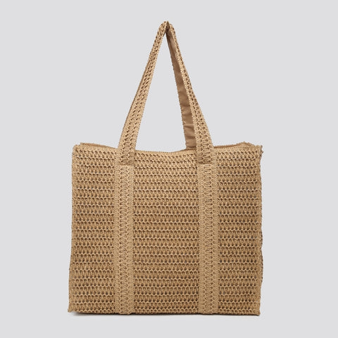Straw Tote Bag - Various Designs