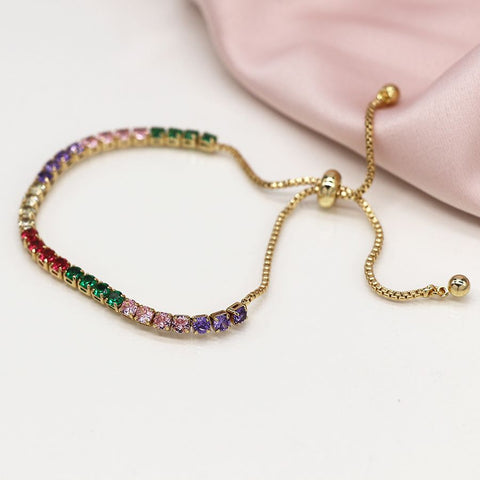 Rainbow Chain Bracelet