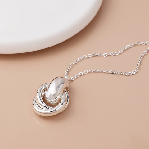 Polished Knot Necklace