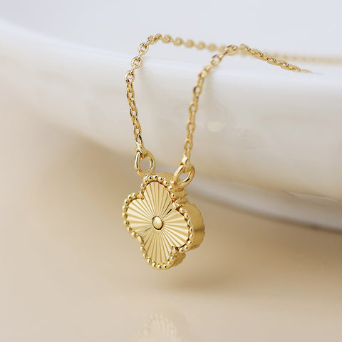 Quatrefoil Necklace - Various Colours