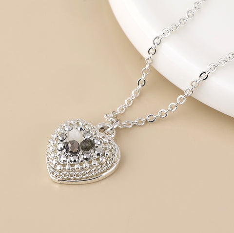 Clara Heart Necklace - Various Colours