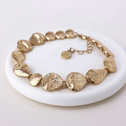 Molten Organic Drop Bracelet - Various Colours