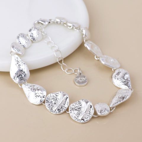 Molten Organic Drop Bracelet - Various Colours