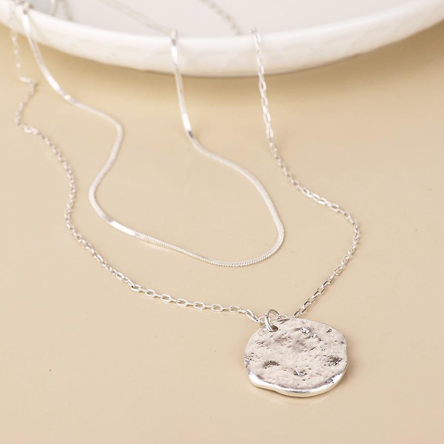 Solstice Layered Chain Necklace - Various Colours