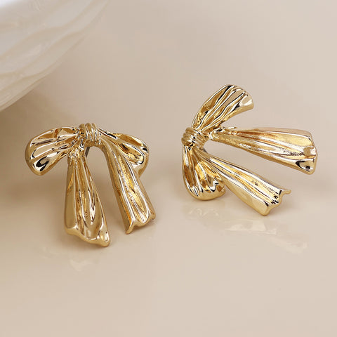 Colette Bow Earrings - Various Colours