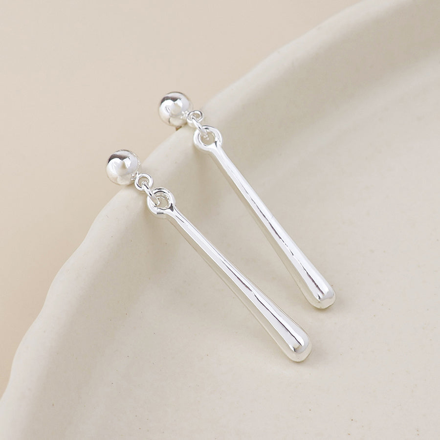 Cassia Bar Drop Earrings - Various Colours