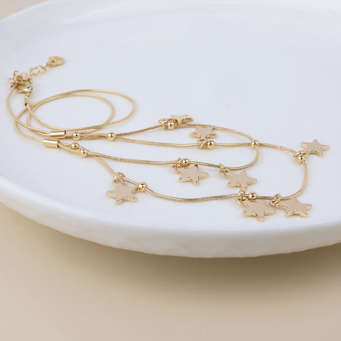 Stardust Double Strand Necklace - Various Colours
