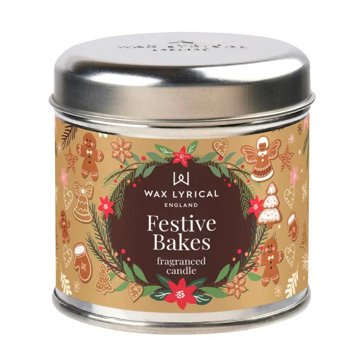 Christmas Tin Candle  - Various Scents