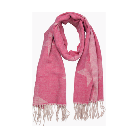 Ombre Star Print Heavyweight Scarf - Various Colours