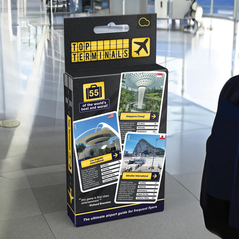 Airport Terminal Trumps-Style Game