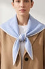 Contrast Trim Triangle Scarf - Various Colours