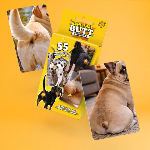 Name That Butt – Dog Edition | Funny Dog-Lover Gifts