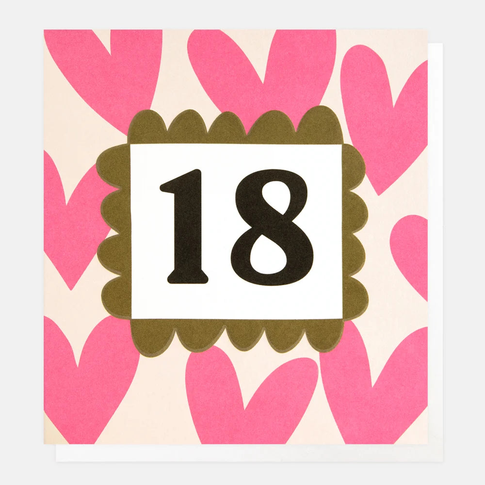 Age Cards Hearts - Various Ages