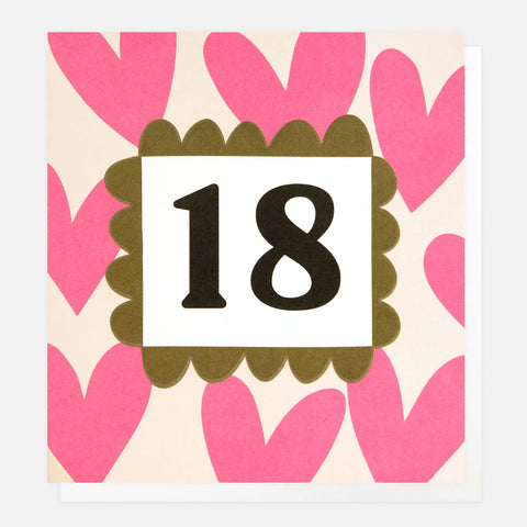 Age Cards Hearts - Various Ages