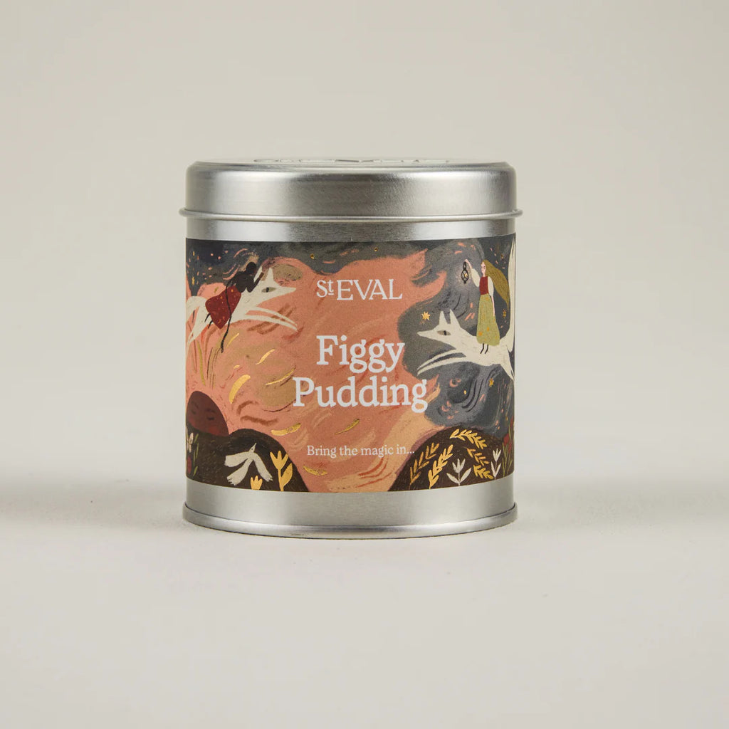 Figgy Pudding Christmas Tin Candle