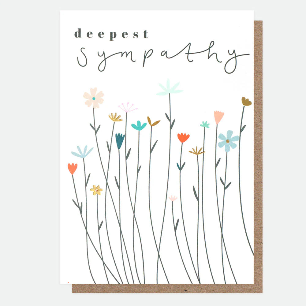 Fleur Deepest Sympathy Card