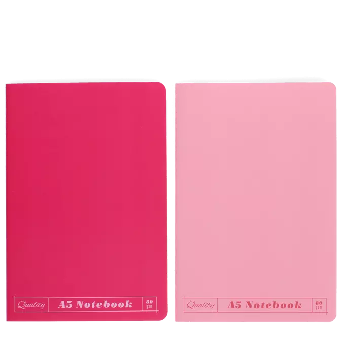 A5 Notebooks - Pinks