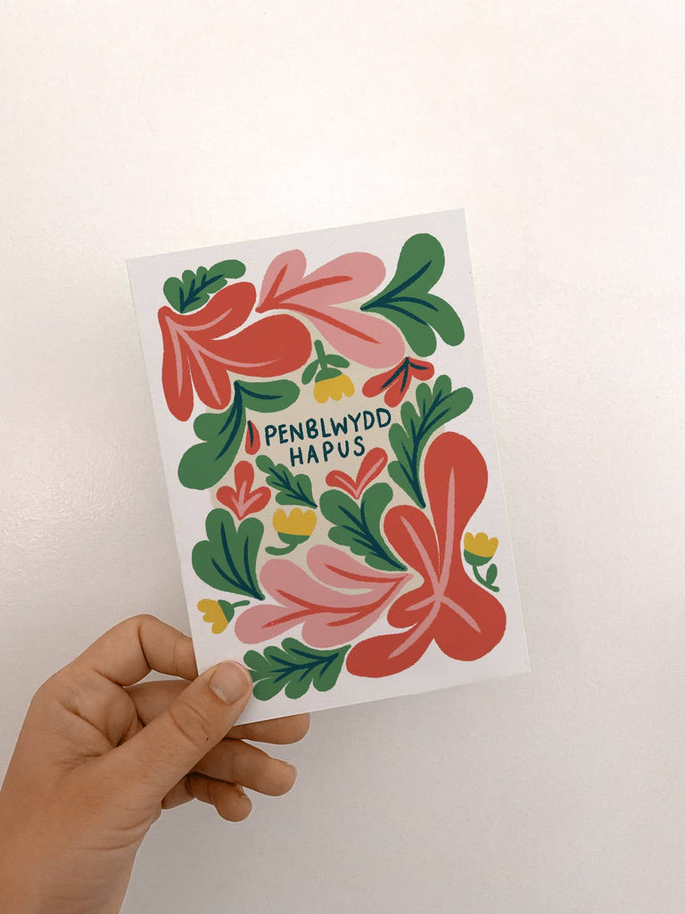 Penblwydd Hapus Florals
