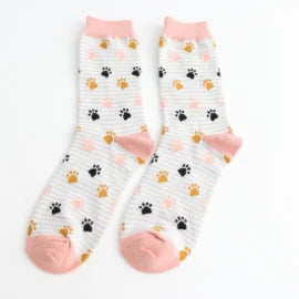 Paws & Stripes Socks - Various